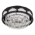 Brilagi - Диммируемый потолочный светильник CROWN LED/41W/230V 3000-6000K, диам. 48 см, черный + с пультом дистанционного управления