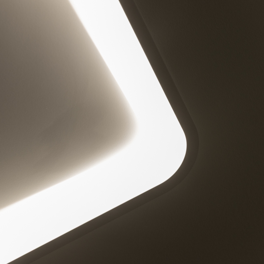 Brilagi - LED диммируемый потолочный светильник FALCON SLIM LED/50W/230V 3000-6500K 50x50 см белый + пульт дистанционного управления