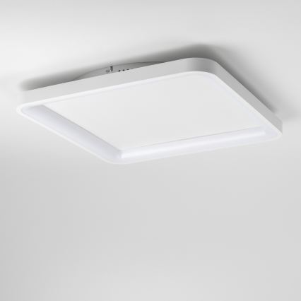 Brilagi - LED диммируемый потолочный светильник FALCON SLIM LED/50W/230V 3000-6500K 50x50 см белый + пульт дистанционного управления