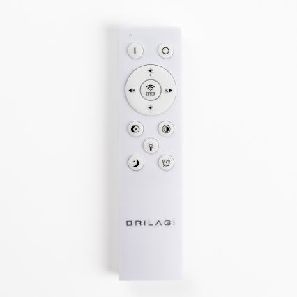 Brilagi - LED диммируемый потолочный светильник FALCON SLIM LED/50W/230V 3000-6500K 50x50 см белый + пульт дистанционного управления