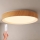 Brilagi - диммируемый потолочный светильник FLOCO LED/48W/230V, диаметр 40 см, декор под дерево/белый + пульт дистанционного управления