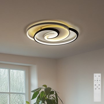 Brilagi - Диммируемый потолочный светильник LED VELO LED/70W/230V, диаметр 48 см, 3000-6500K + пульт дистанционного управления