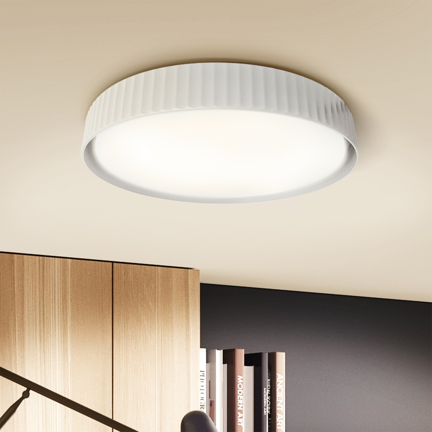 Brilagi - Диммируемый светодиодный потолочный светильник LUCIA LED/48W/230V 3000-6500K диаметр 41 см белый + пульт дистанционного управления