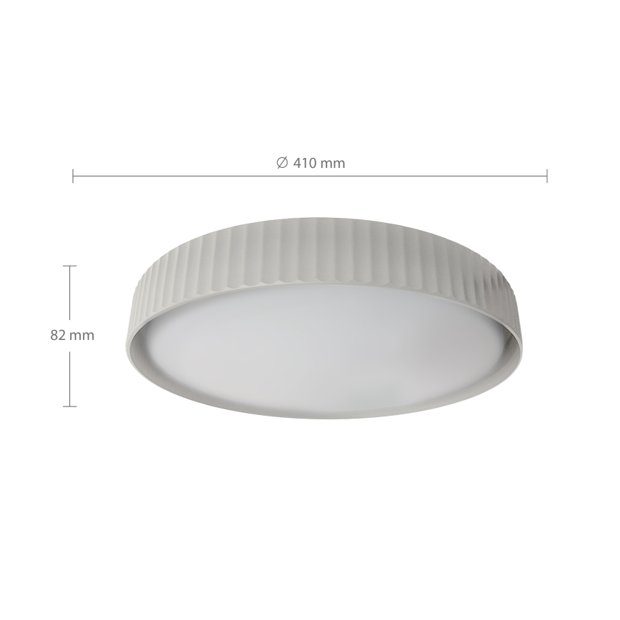 Brilagi - Диммируемый светодиодный потолочный светильник LUCIA LED/48W/230V 3000-6500K диаметр 41 см белый + пульт дистанционного управления