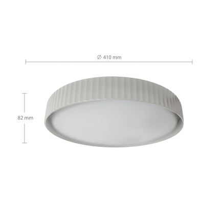 Brilagi - LED Диммируемый потолочный светильник LUCIA LED/48W/230V 3000-6500K диам. 41 см белый + пульт дистанционного управления