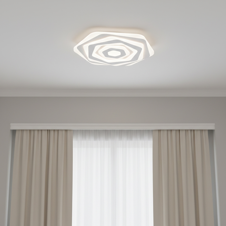 Brilagi - диммируемый светодиодный потолочный светильник MODERN LED/85W/230V 3000-6000K диаметр 53 cm + пульт дистанционного управления