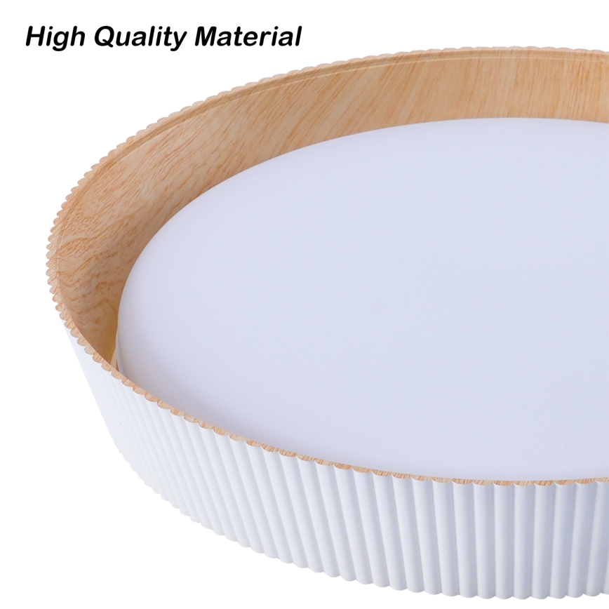Brilagi - LED диммируемый потолочный светильник ORINO LED/54 Вт/230 В 3000–6000K белый, диаметр 43 см + пульт дистанционного управления
