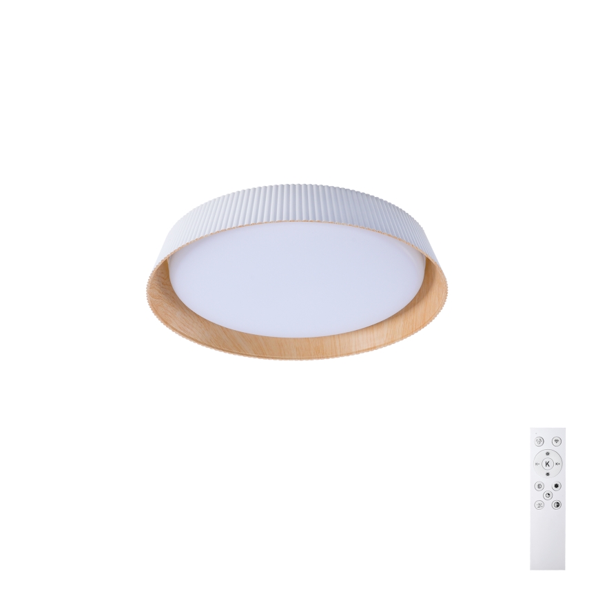 Brilagi - LED диммируемый потолочный светильник ORINO LED/54 Вт/230 В 3000–6000K белый, диаметр 43 см + пульт дистанционного управления