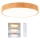 Brilagi - Диммируемый потолочный светильник POOL LED/50W/230V 3000-6000K, диаметр 40 см, отделка под дерево + дистанционное управление