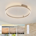 Brilagi - диммируемый потолочный светильник PORTOFINO, LED/60 Вт/230 В, 3000–6000 К, диаметр 80 см, бежевый + пульт дистанционного управления