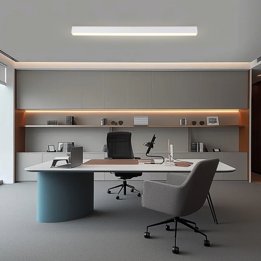 Brilagi - диммируемый LED потолочный светильник SLEEKLINE SMART LED/40W/230V 3000-6000K Wi-Fi Tuya белый + пульт дистанционного управления