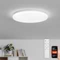 Brilagi - Диммируемый потолочный светильник Smart LED, 24 Вт, 230 В, Ø 38 см, 3000–6000 К, Wi‑Fi Tuya Beacon + пульт дистанционного управления