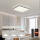 Brilagi - диммируемый потолочный светильник SMART LED/36W/230V 53x53 cm 3000-6000K Wi-Fi Tuya Beacon + пульт дистанционного управления