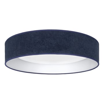 Brilagi - диммируемый потолочный светильник VELVET SMART VARI LED/36W/230V 3000-6500K, диаметр 55 см, синий — в комплекте пульт дистанционного управления