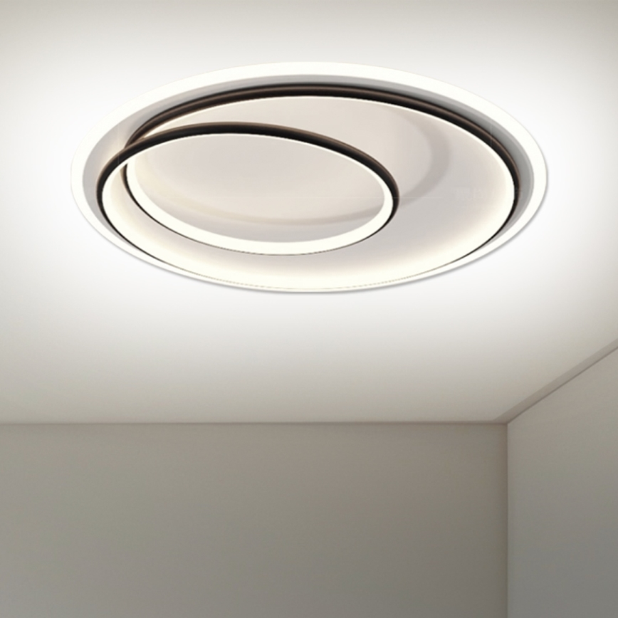 Brilagi - Диммируемый потолочный светильник FLARE LED/38 Вт/230 В диам. 48 см 3000–6000К + пульт дистанционного управления