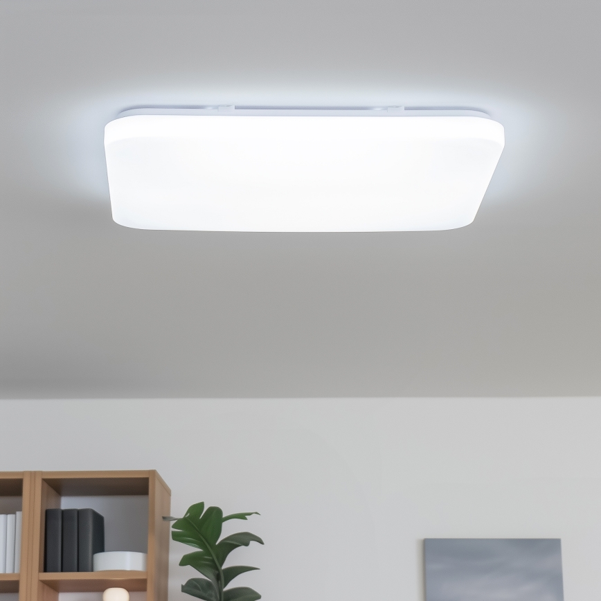 Brilagi - диммируемый потолочный светильник SMART LED/36W/230V 53x53 cm 2700-6500K Wi-Fi Tuya + пульт дистанционного управления