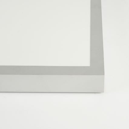 Brilagi - Диммируемый потолочный светодиодный светильник для ванной FRAME SMART LED/50W/230V 60×60 см 3000-6000K IP44 серебристый + пульт дистанционного управления