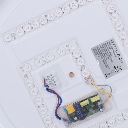 Brilagi - Светодиодный диммируемый потолочный светильник MATTEO LED/48W/230V 3000-6500K диам. 41 см тауп + пульт дистанционного управления