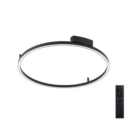 Brilagi - LED диммируемый потолочный светильник PORTOFINO LED/60Вт/230В 3000-6000К Ø 80 см, черный + пульт дистанционного управления