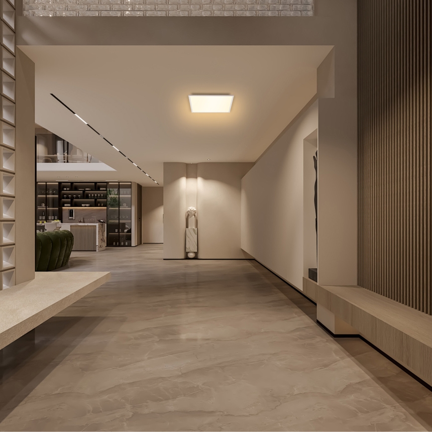 Brilagi - диммируемый потолочный светильник SLIMFRAME LED/36 Вт/230 В 45×45 см 3000–6000 К белый + пульт дистанционного управления