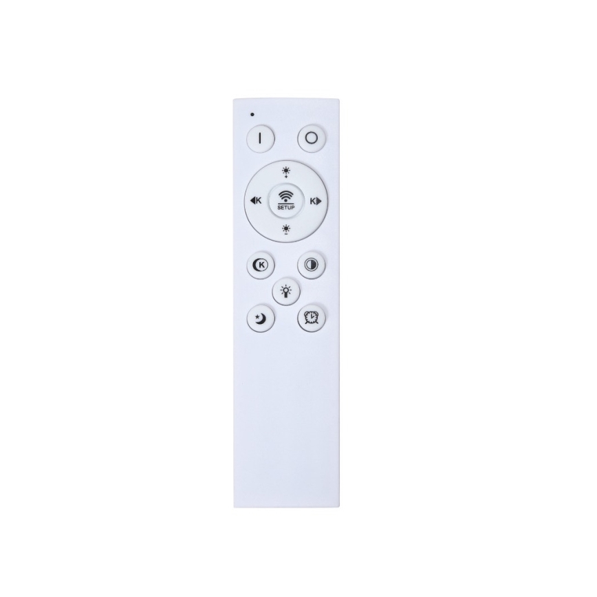 Brilagi - диммируемый LED потолочный светильник SLIMFRAME WOOD LED/58 Вт/230 В 124x33,7 см 3000-6000K коричневый + пульт дистанционного управления