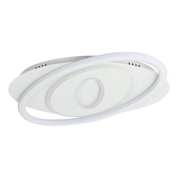 Brilagi - Диммируемый светодиодный потолочный светильник IRIS LED/78W/230V 3000-6000K 37x49 cm белый + пульт дистанционного управления