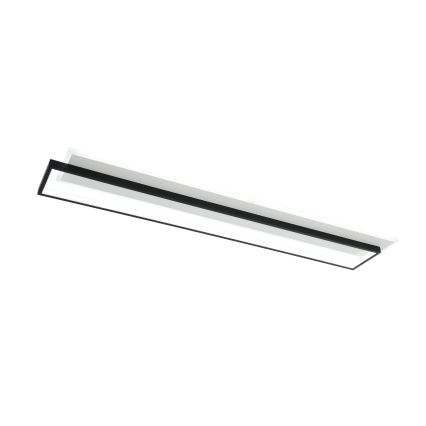 Brilagi - LED Диммируемый потолочный светильник OUTLINE LED/90W/230V 3000-6000K 18x100 cm белый/чёрный + пульт дистанционного управления