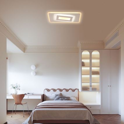 Brilagi - диммируемый потолочный светильник MODERN LED/51 Вт/230 В 3000-6000 К 20x40 см + пульт дистанционного управления