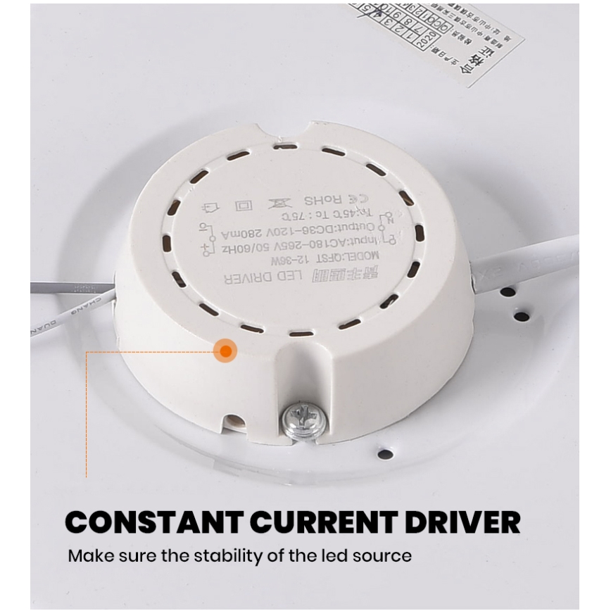 Brilagi - Диммируемый светильник SMART STARS LED/36 Вт/230 В, диаметр 48 см, 2700–6500 К, Wi-Fi Tuya + пульт дистанционного управления