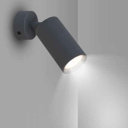 Brilagi - LED RGBW диммируемый точечный светильник SELE 1xGU10/4,8W/230V 3000K антрацит + пульт дистанционного управления