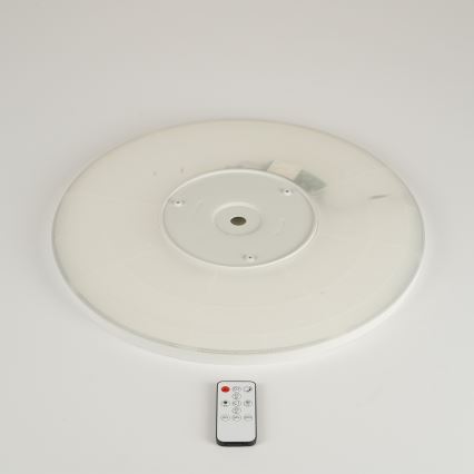 Brilagi - диммируемый потолочный светодиодный светильник ULTRA SLIM LED/24W/230V 2700-6500K, диаметр 42 см, белый, с пультом дистанционного управления
