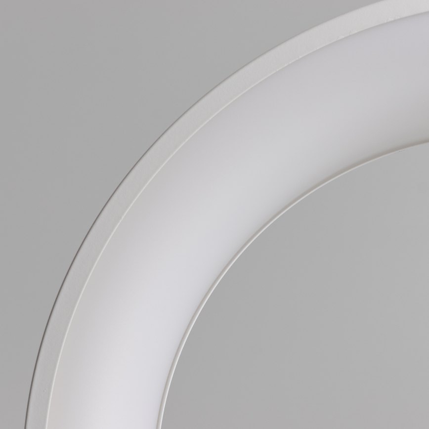 Brilagi - LED затемнюваний підвісний світильник на тросі FALCON LED/80W/230V 3000-6500K діаметр 60 см білий + пульт дистанційного керування