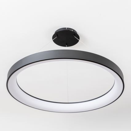 Brilagi - димований LED підвісний світильник на тросі FALCON II LED/108W/230V 3000-6500K діаметр 80 см чорний + пульт дистанційного керування