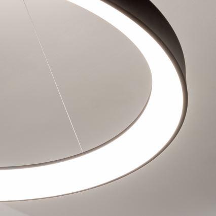 Brilagi - димований LED підвісний світильник на тросі FALCON II LED/108W/230V 3000-6500K діаметр 80 см чорний + пульт дистанційного керування
