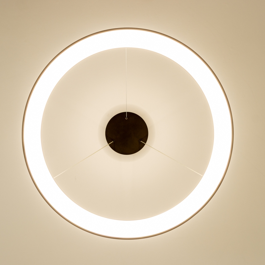 Brilagi - димований LED підвісний світильник на тросі FALCON II LED/108W/230V 3000-6500K діаметр 80 см чорний + пульт дистанційного керування