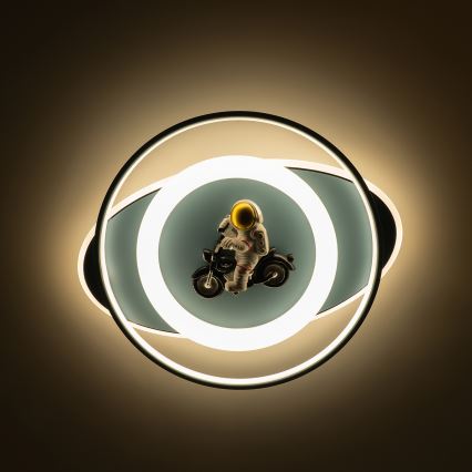 BRILAGI - дитячий стельовий світильник LED з можливістю затемнення ASTRO LED/68W/230V 3000-6000K + пульт дистанційного керування