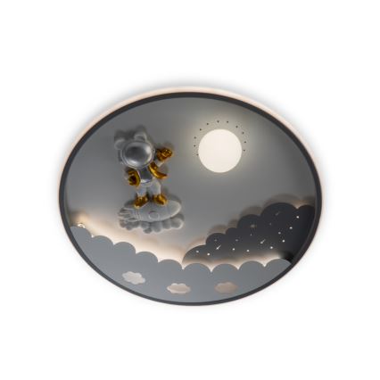 Brilagi - LED дитячий стельовий світильник з регульованою яскравістю ASTRO LED/68W/230V 3000-6000K діаметр 49 см + пульт дистанційного керування