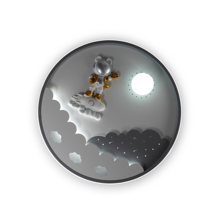 Brilagi - LED дитячий стельовий світильник з регульованою яскравістю ASTRO LED/68W/230V 3000-6000K діаметр 49 см + пульт дистанційного керування