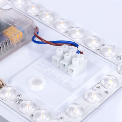 Brilagi - Димований стельовий світильник LUCIA LED/48W/230V 3000–6500K діам. 41 см тауп + пульт дистанційного керування
