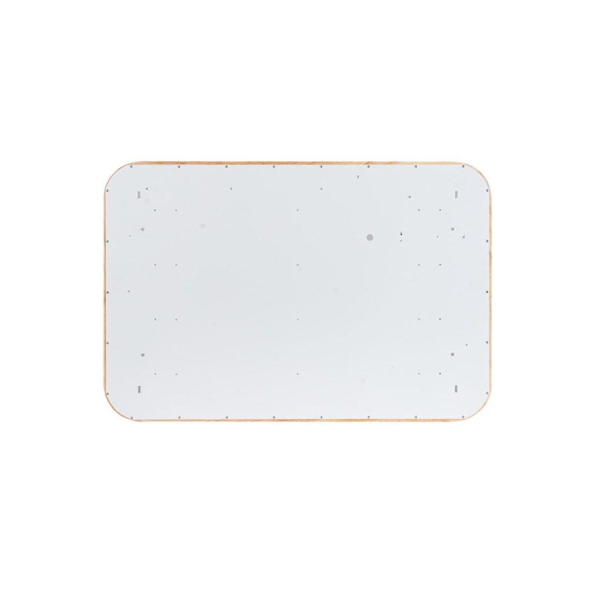 BRILAGI - LED затемнюваний стельовий світильник MOLINA SQUARE LED/54W/230V 3000-6000K дуб 60x40 см + пульт дистанційного керування