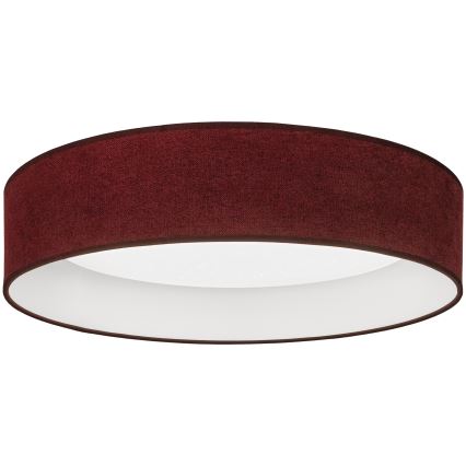 Brilagi - LED стельовий світильник з регульованою яскравістю VELVET SMARTIX STARS LED/24W/230V 3000-6000K діаметр 45 см бордовий Wi-Fi Tuya Beacon + пульт дистанційного керування