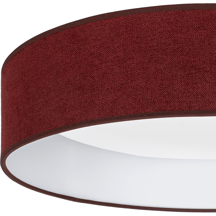 Brilagi - LED стельовий світильник з регульованою яскравістю VELVET SMARTIX STARS LED/24W/230V 3000-6000K діаметр 45 см бордовий Wi-Fi Tuya Beacon + пульт дистанційного керування
