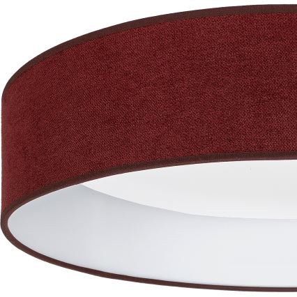 Brilagi - LED стельовий світильник з регульованою яскравістю VELVET SMARTIX STARS LED/36W/230V 3000-6000K діам. 55 см бордового кольору Wi-Fi Tuya Beacon + пульт дистанційного керування
