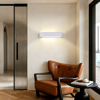 BRILAGI - LED затемнюваний настінний світильник FALCON MODERN LED/14W/230V 3000-6000K 40 см білий + пульт дистанційного керування