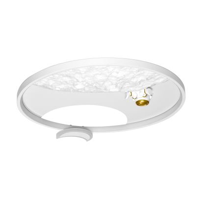 Брілагі - світлодіодний затемнюваний стельовий світильник АСТРО LED/20Вт/230В діаметр 50 см 3000-6000K астронаут + пульт дистанційного керування