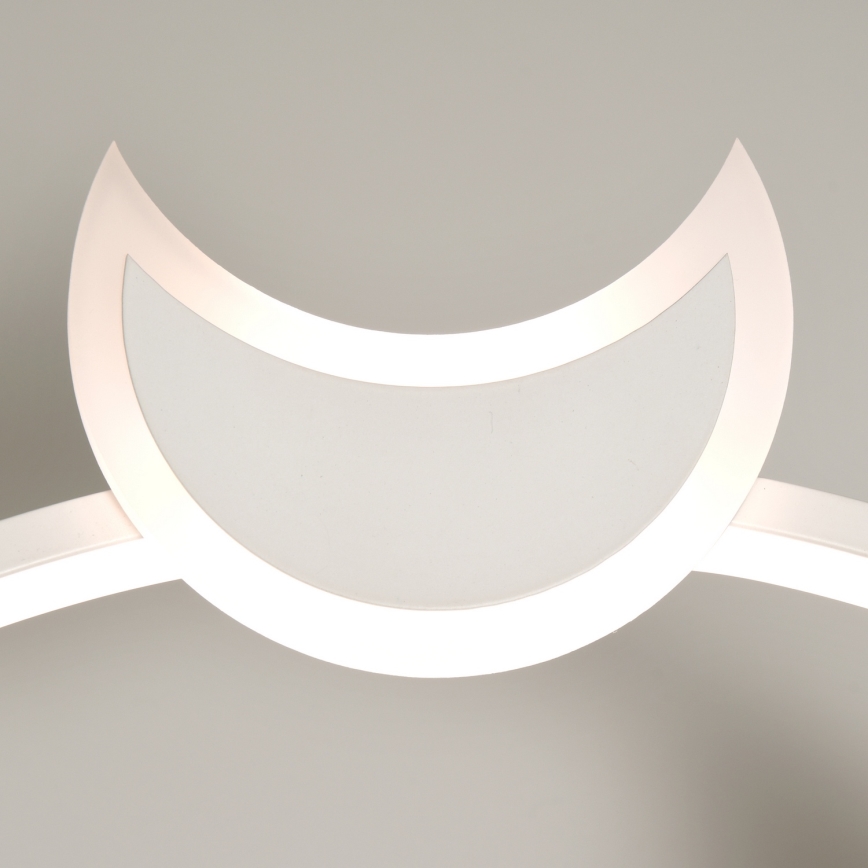 Брілагі - світлодіодний затемнюваний стельовий світильник АСТРО LED/20Вт/230В діаметр 50 см 3000-6000K астронаут + пульт дистанційного керування