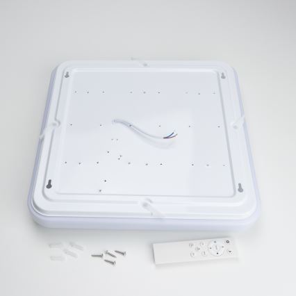 Brilagi - регульований світлодіодний стельовий світильник SMART LED/28W/230V 43x43 см 2700-6500K Wi-Fi Tuya + пульт дистанційного керування