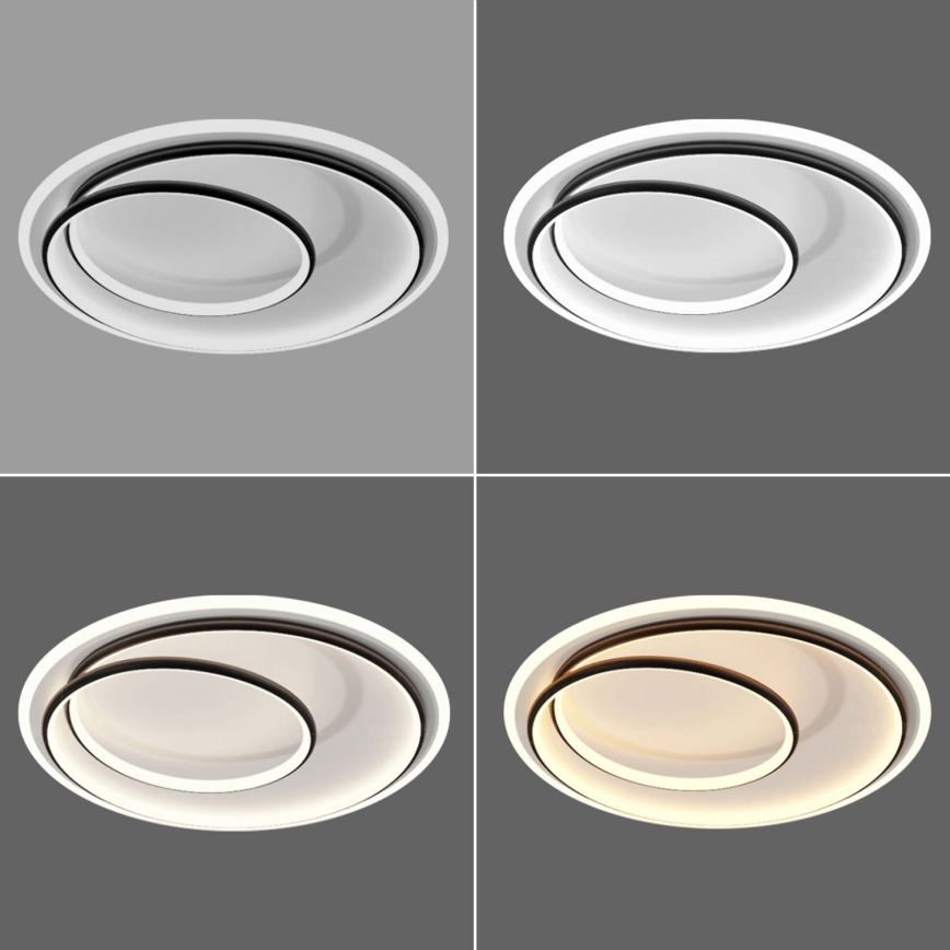 Brilagi - LED димований стельовий світильник FLARE LED/38W/230V діаметром 48 см 3000-6000K + пульт дистанційного керування