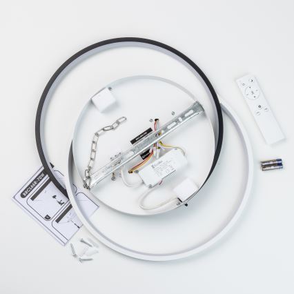 Brilagi - LED-затемнюваний стельовий світильник VELO LED/70W/230V 3000-6500K 38x47,8 см + дистанційне керування