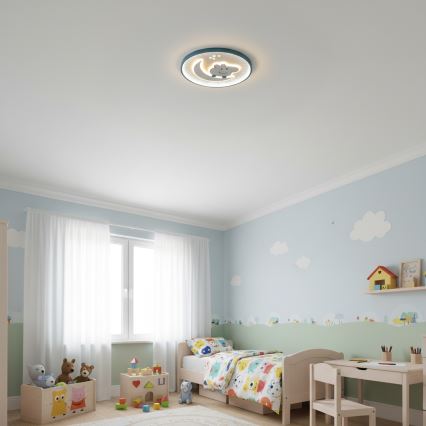 Brilagi - LED Дитячий стельовий світильник PIGGY, 70 Вт / 230 В, 3000/4500/6000 К, діаметр 45 см